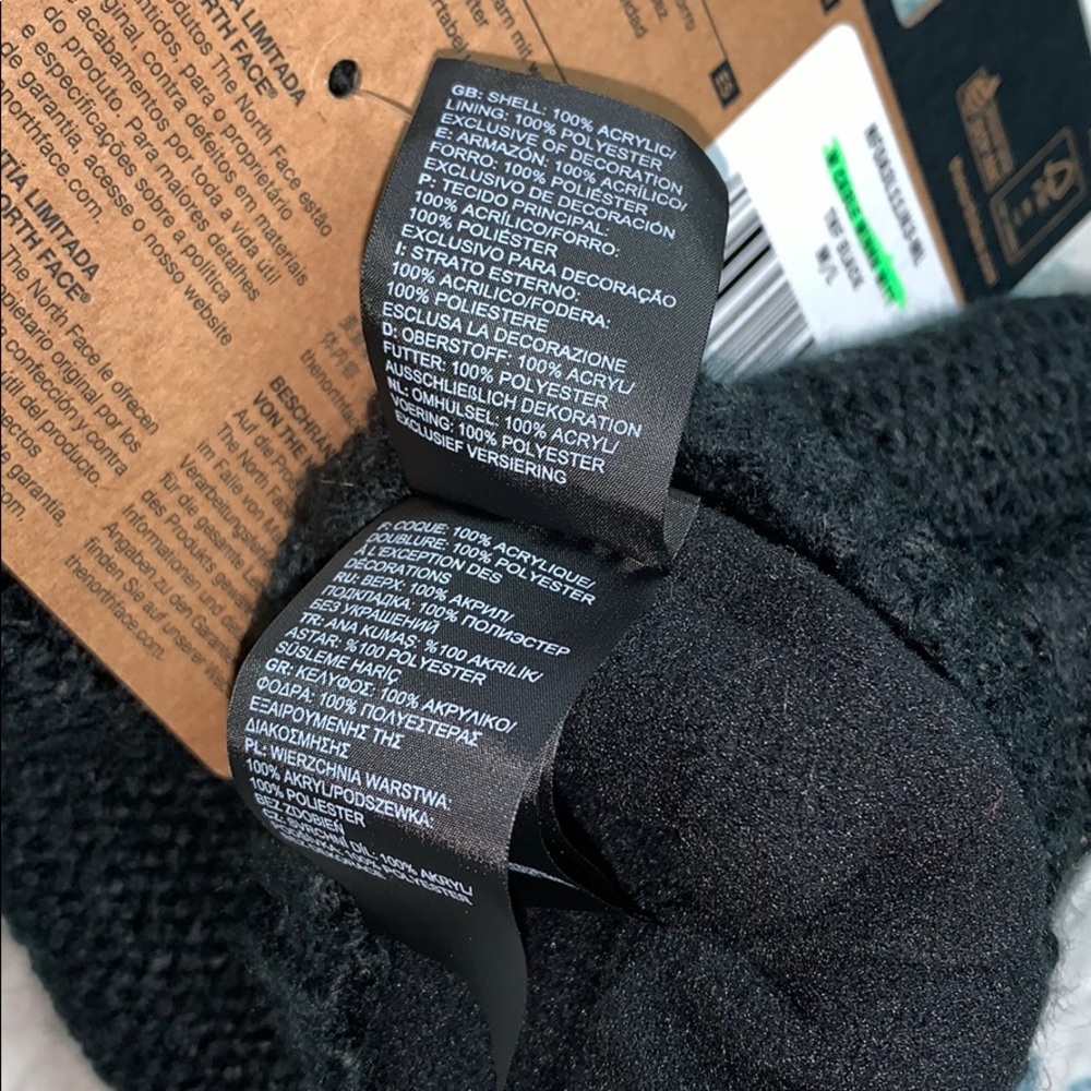 The North Face Womens Cable Minna Mitts TNF Black - Picture 5 of 7